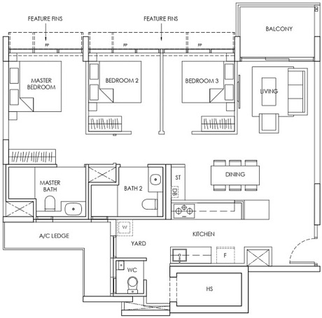 Provence Residence 3BR Type C5 99_1066_460