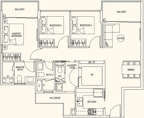 Westwood Residences EC Floor Plan Westwood Residences EC Floor Plan