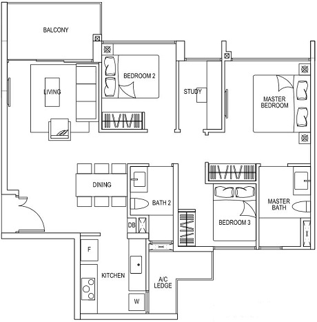 Bellewoods near Woodlands South MRT No Resale Levy