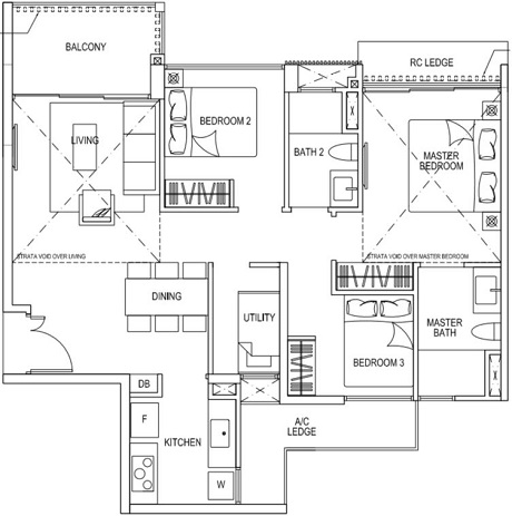 Bellewoods near Woodlands South MRT No Resale Levy