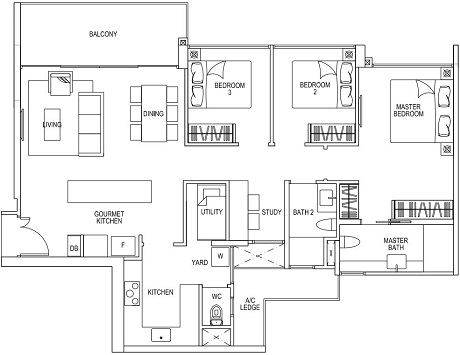 Bellewoods near Woodlands South MRT No Resale Levy