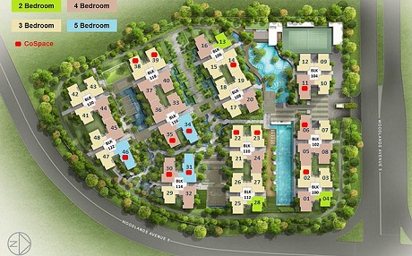 Bellewoods EC at Woodlands near Woodlands South MRT