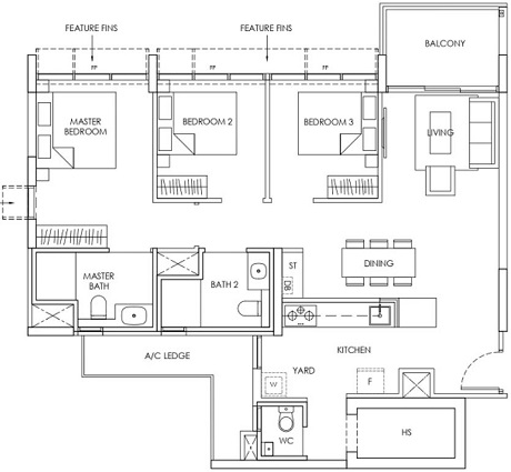 Provence Residence 3BR Type C4 97_1044_460