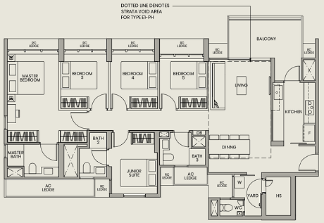 Parc Greenwich 5bedroom Luxury Type E1 136_1464