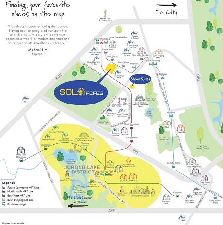 Sol Acres EC Location Map