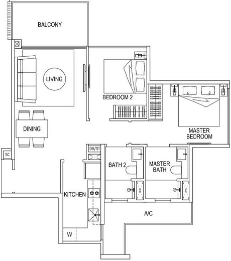 Signature at Yishun EC Floor Plan Signature at Yishun EC Floor Plan