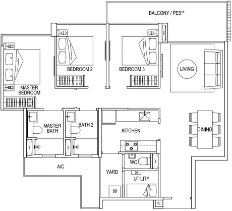 Signature at Yishun EC Floor Plan Signature at Yishun EC Floor Plan