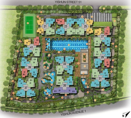 Signature at Yishun EC Site Plan